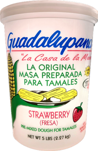 La Guadalupana Masa Preparada Para Tamales - Strawberry Perspective: front