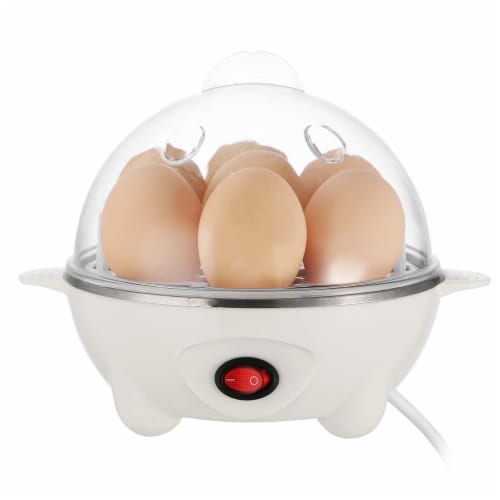 Electric Egg Cooker 7 Capacity BPA Free Hard Boiled Egg Maker with Auto Off Measuring Cup 1 unit Fry s Food Stores