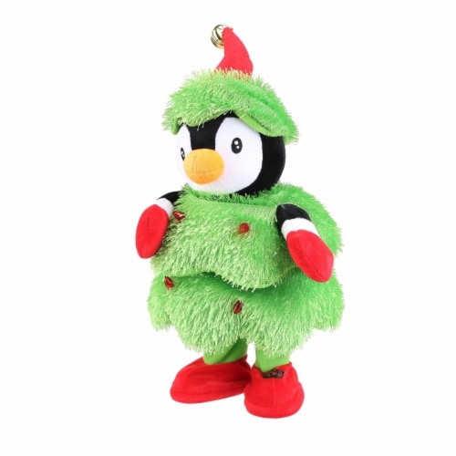 Electric Dancing Singing Plush Toy Twisting Snowman Toy Talking