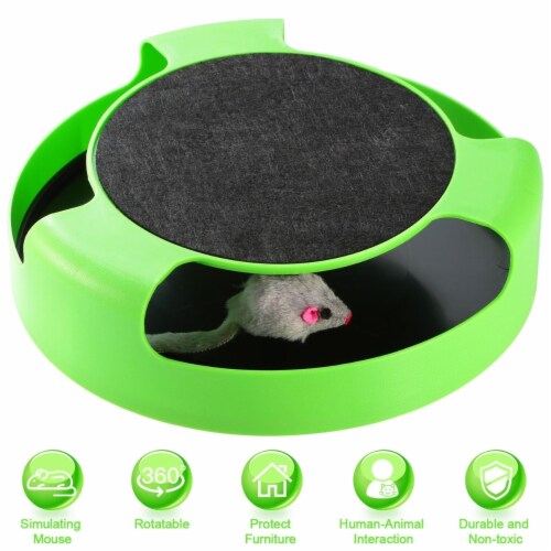 Interactive mouse best sale cat toy