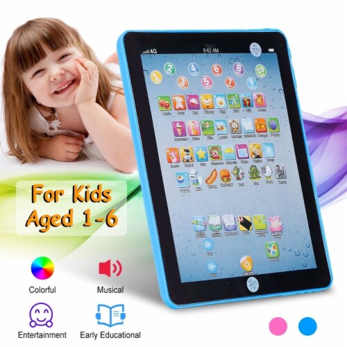 Baby Learning Tablet Educational Mini Pads Toys Touch Learn Toddler Tablet For ABC Numbers, 1 ...