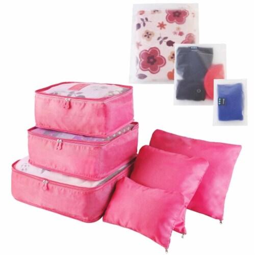 9Pcs Clothes Storage Bags Water-Resistant Travel Luggage Organizer Clothing  Packing Cubes Hot, 1 unit - Harris Teeter