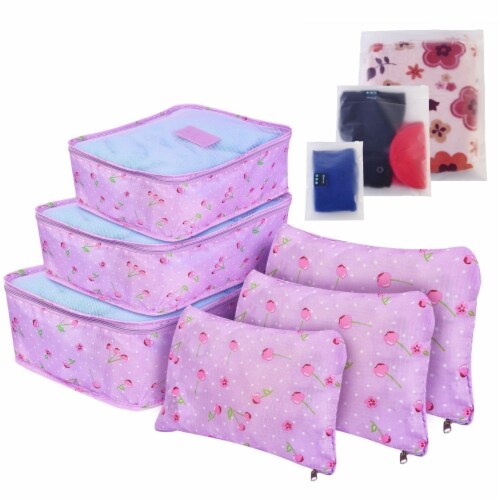 Portable Travel Storage Bag, Simple Luggage Organizer With Zipper Clothes  Storage Bag,Travel Organizer Set,Packing Cube Set,Suitcase Storage Bag