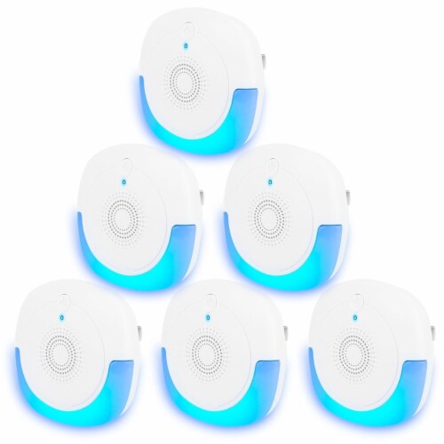 6 Packs Ultrasonic Pest Repellers Plug In Indoor Pest Control 