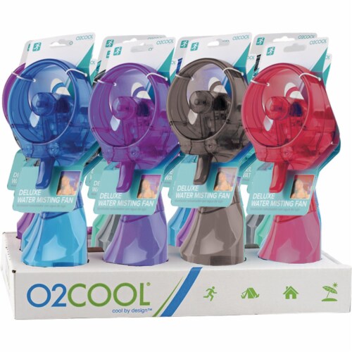 O2Cool Deluxe Water Misting Fan Perspective: front