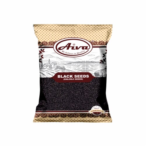 Aiva Kalonji Seeds (Nigella Sativa or Black Seed) 14 oz Perspective: front