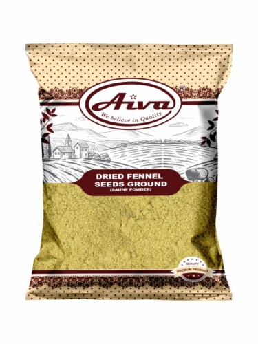 Aiva Fennel Seeds Powder 7 oz (200 gm) 7 oz Perspective: front
