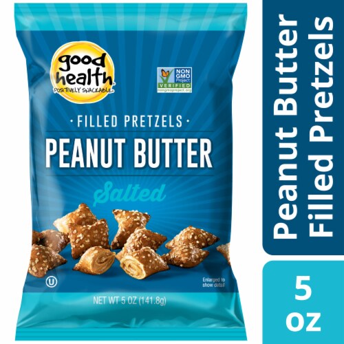 Good Health® Salted Peanut Butter Pretzel Roll Perspective: front
