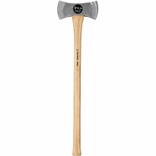 Truper Double Bit Michigan Pattern Axe with 34 In. Hickory Handle 30524 Perspective: front