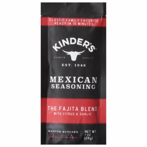 Kinder's® The Fajita Blend Mexican Seasoning Perspective: front