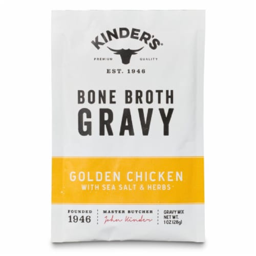 Kinder's® Golden Chicken Bone Broth Gravy Mix Perspective: front