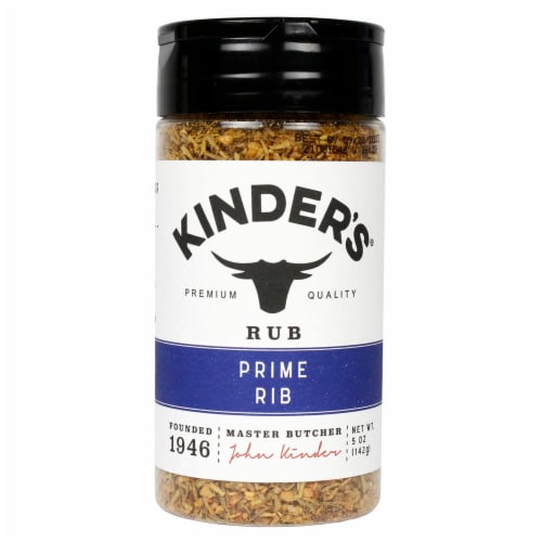 Kinder's Prime Rib Rub Perspective: front