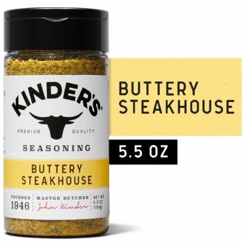 Kinder's® Buttery Steakhouse Rub Perspective: front