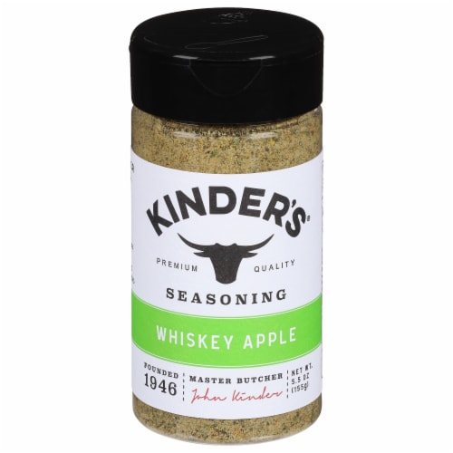 Kinder's® Whiskey Apple Seasoning Perspective: front