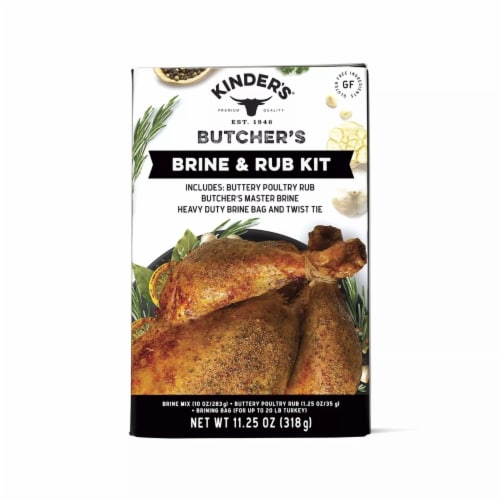 Kinder's Butcher's Brine & Rub Kit Perspective: front
