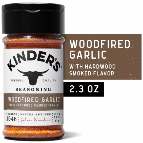 Kinder's® Woodfired Garlic Rub Perspective: front