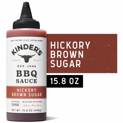 Kinder's® Hickory Brown Sugar BBQ Sauce Perspective: front