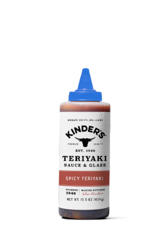 Kinder's Spicy Teriyaki Marinade Perspective: front