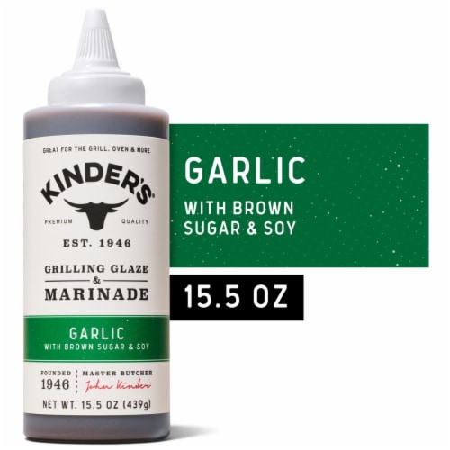 Kinder's® Garlic with Brown Sugar and Soy Marinade Perspective: front