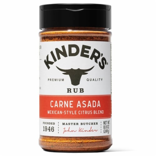 Kinder's Carne Asada Seasoning (8.8 Ounce) Perspective: front