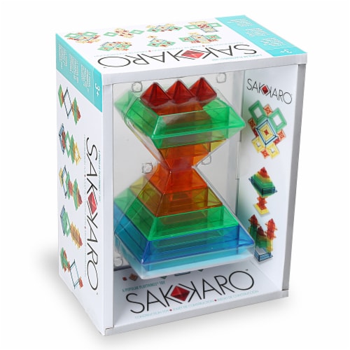 Popular Playthings Sakkaro Geometry Toy (PPY19010) Perspective: front