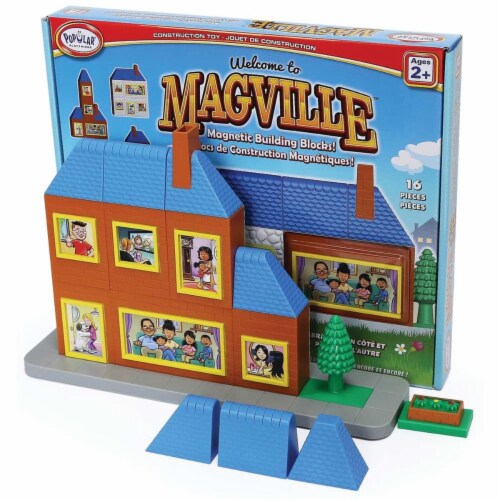 Popular Playthings PPY63001 Magville House Building Set Perspective: front