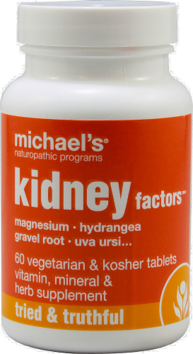 Michael's Naturopathic Programs Kidney Factors Fluid Balance & Detoxification Support Perspective: front