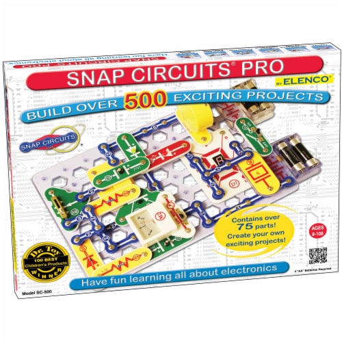 Elenco Snap Circuits Jr - Fun Learning Electronics - Age 8+ All Parts  Included