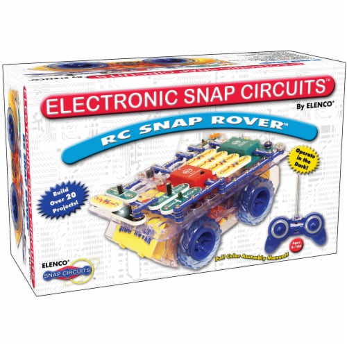 Elenco Snap Circuits Snap Rover Perspective: front
