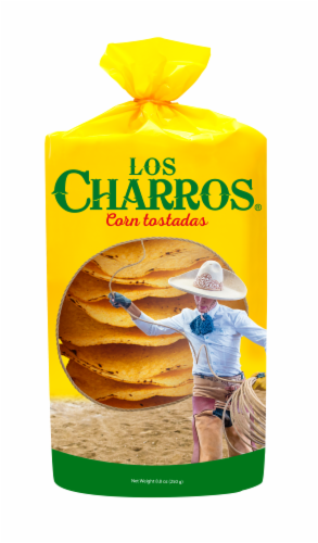 Charras Los Charros® Corn Tostadas Perspective: front