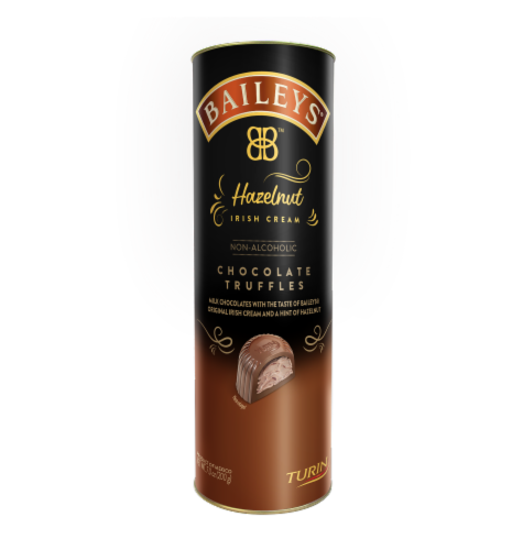  Turin Baileys Milk Chocolate Truffles, Milk Chocolates Filled  With Baileys Flavored Non-Alcoholic, 7oz Tube Great for Gifts and Treats :  Grocery & Gourmet Food