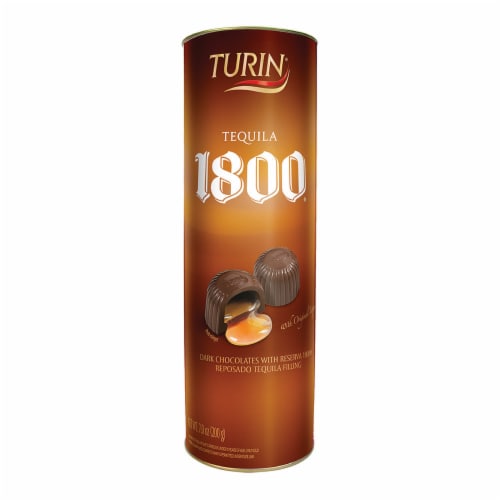 Turin Tequila 1800 Chocolates Perspective: front