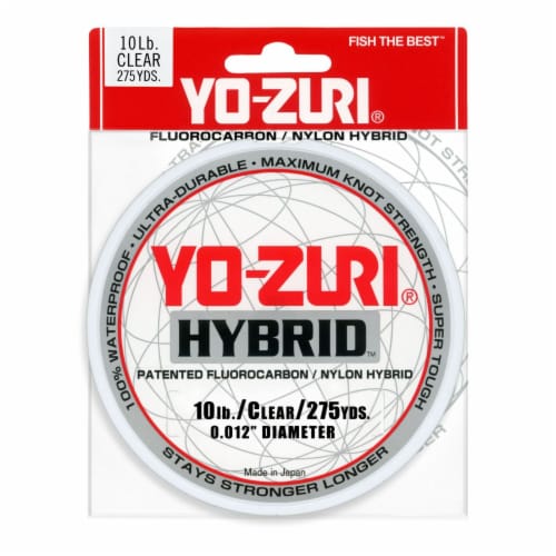 Yo-Zuri 10 HB 275 CL Yo-Zuri Hybrid Clear Line 275YD Spool, 1 ct - Pay Less  Super Markets