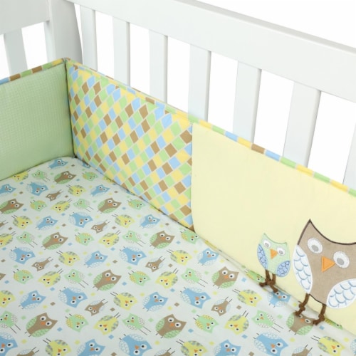 Owl crib bumper pads 2025