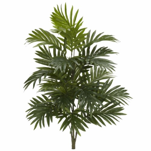 30 in. Areca Palm Artificial Plant - Set of 3 Perspective: front