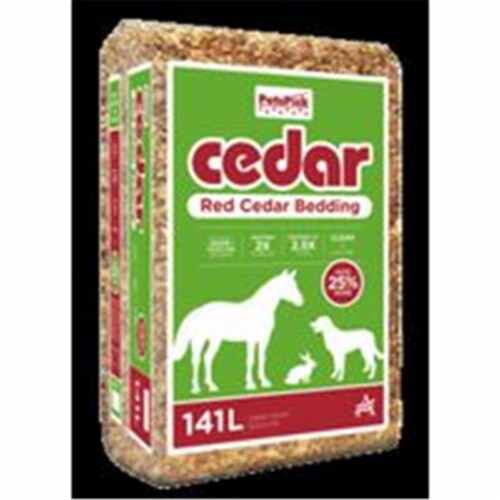 0.4 Cubic ft. Shaving Cedar Bedding for Animals Perspective: front
