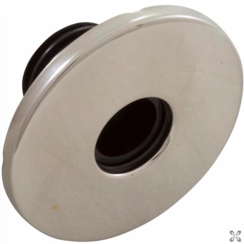 Air Injector Face with Stainless Steel Escutcheon Perspective: front