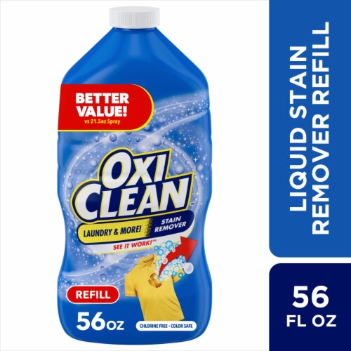 OxiClean Laundry Stain Remover Spray Refill Perspective: front