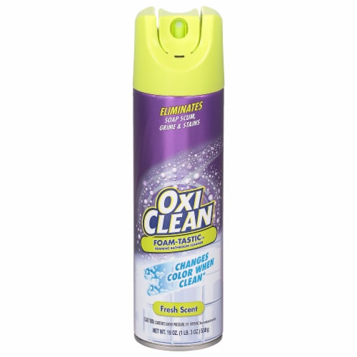 OxiClean Foam-Tastic Fresh Scent Foaming Bathroom Cleaner Perspective: front