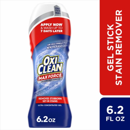 OxiClean™ 5-in-1 Max Force Laundry Stain Remover Gel Stick Perspective: front