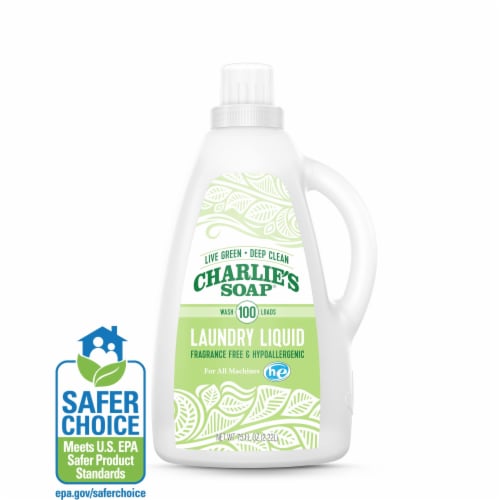 Charlie's Soap® Laundry Liquid Perspective: front
