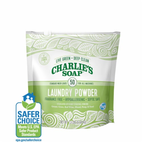 Charlie's Soap Laundry Soap Perspective: front