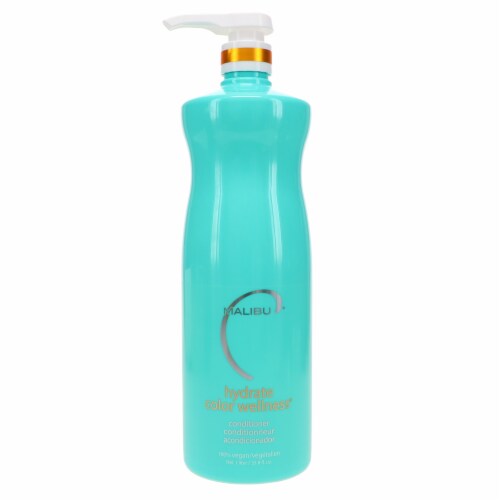 Malibu C Hydrate Color Wellness Conditioner 33.8 oz Perspective: front