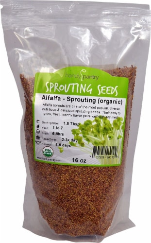Fred Meyer Handy Pantry Organic Alfalfa Sprouting Seeds 16 Oz