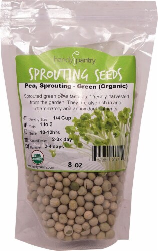 Fred Meyer Handy Pantry Organic Green Pea Sprouting Seeds 8 Oz