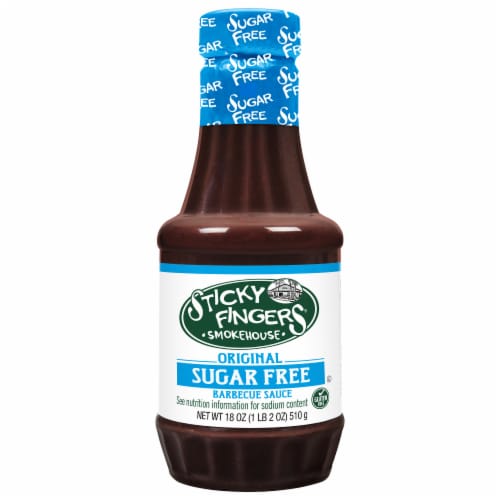 Sticky Fingers® Sugar Free Original Barbecue Sauce Perspective: front