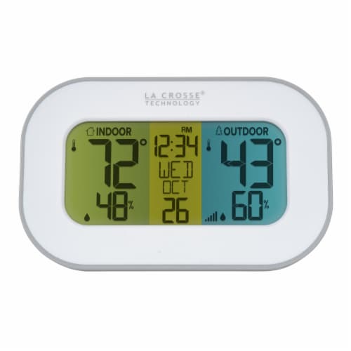 La Crosse Technology® Wireless Temp & Humidity Station Perspective: front