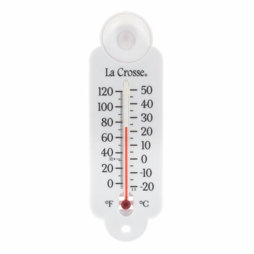 La Crosse Small Tube Thermometer Perspective: front