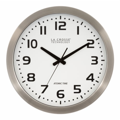 La Crosse Clock Co. 14 In. Silas Indoor/Outdoor Wall Clock