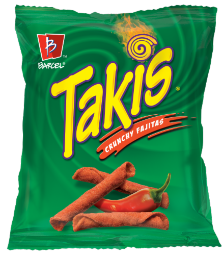 Takis Crunchy Fajitas Tortilla Chips 4 oz Foods Co